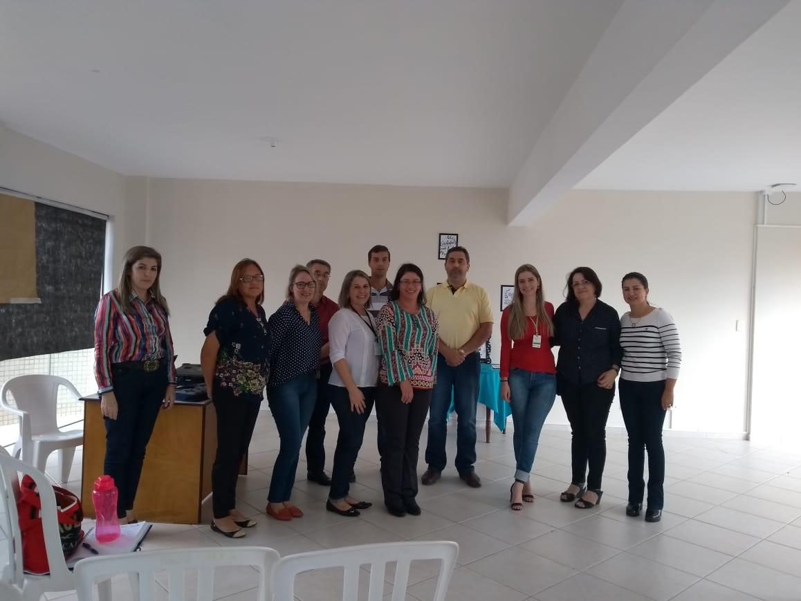 Diretores e Pedagogos na reunião