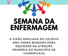 Programação da Semana de Enfermagem