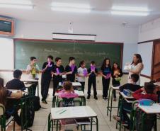 Projeto de leitura "A LEITURA LEVA AO INFINITO E ALÉM mmm.."