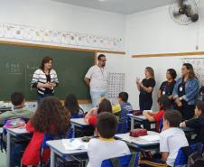 Visita do representante do MEC ao CAS