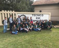 CEEP Arlindo Ribeiro recebe visita dos alunos do Grêmio Estudantil do CEEP Getúlio Vargas, do município de Palmeira.