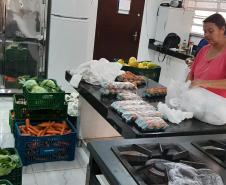 Merenda Escolar será entregue para famílias de alunos.