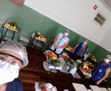 Merenda Escolar será entregue para famílias de alunos.