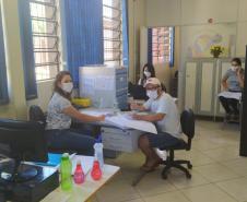 Merenda Escolar será entregue para famílias de alunos.