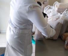 Merenda Escolar será entregue para famílias de alunos.