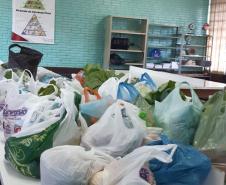 Merenda Escolar será entregue para famílias de alunos.