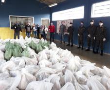 Instituições de Ensino Estaduais distribuem kits de alimentos