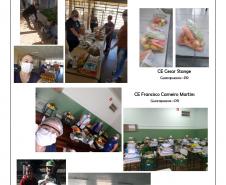 Instituições de Ensino Estaduais distribuem kits de alimentos
