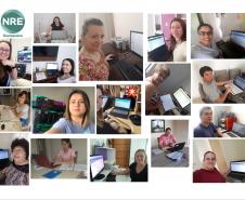 Equipe NRE Guarapuava juntos na prevenção ao Covid-19 e comprometidos por uma educação de qualidade!