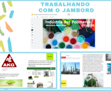 Trabalho de pesquisa sobre as Indústrias de Polímeros mais importantes do Brasil com o Google Jambord.