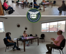 entrevistas dos Policiais militares da reserva remunerada candidatos a Direção-Militar e Monitores dos Colégios Cívico-Militares do NRE Guarapuava.