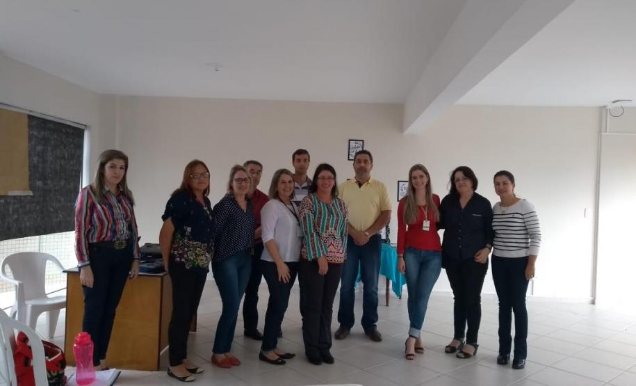 Diretores e Pedagogos na reunião