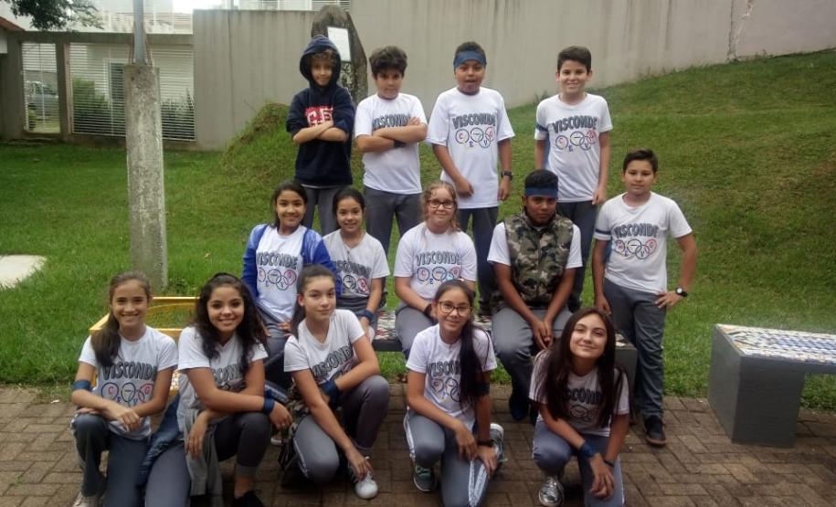 Alunos do Colégio Est. Visconde de Guarapuava na Usinação: “Guarapuava: História-Cultura-Diversidade”