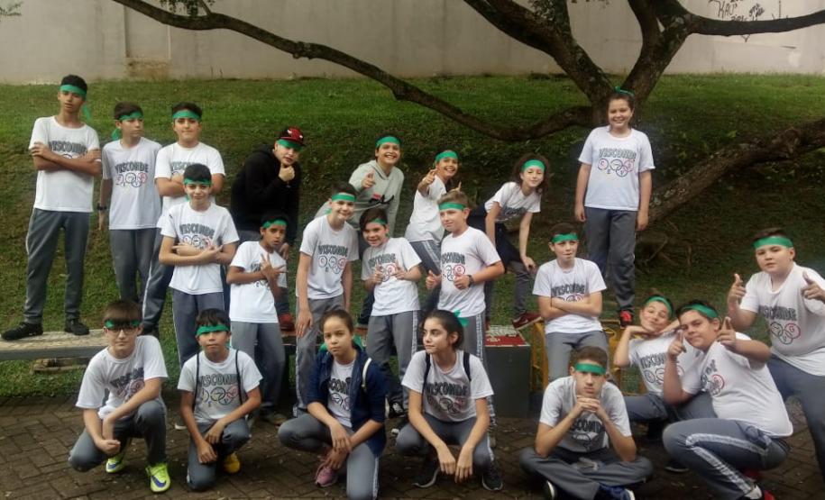 Alunos do Colégio Est. Visconde de Guarapuava na Usinação: “Guarapuava: História-Cultura-Diversidade”