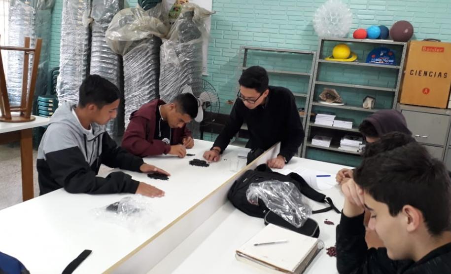 Aula de Biologia com a utilização do método de “Lincoln & Petersen”