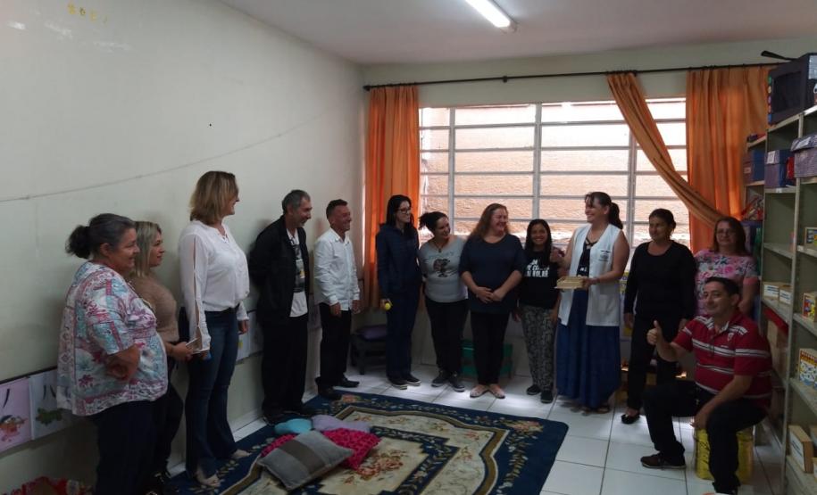 Atividade dos cursistas do Profuncionário