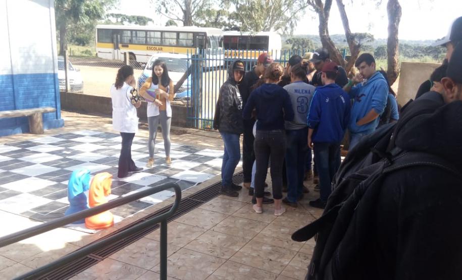 Comemoração ao “Dia Nacional da Matemática”, no Colégio Estadual do Campo Cornélio Pires Ribeiro