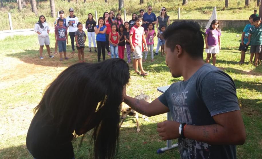 Comemoração ao “Dia Nacional da Matemática”, no Colégio Estadual Indígena Cacique Otávio dos Santos