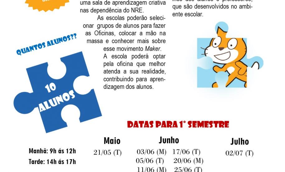 CRTE do NRE Guarapuava inaugura "Sala de Aprendizagem Criativa"