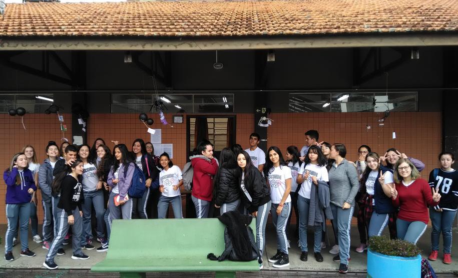 Exposição sobre violência contra a mulher