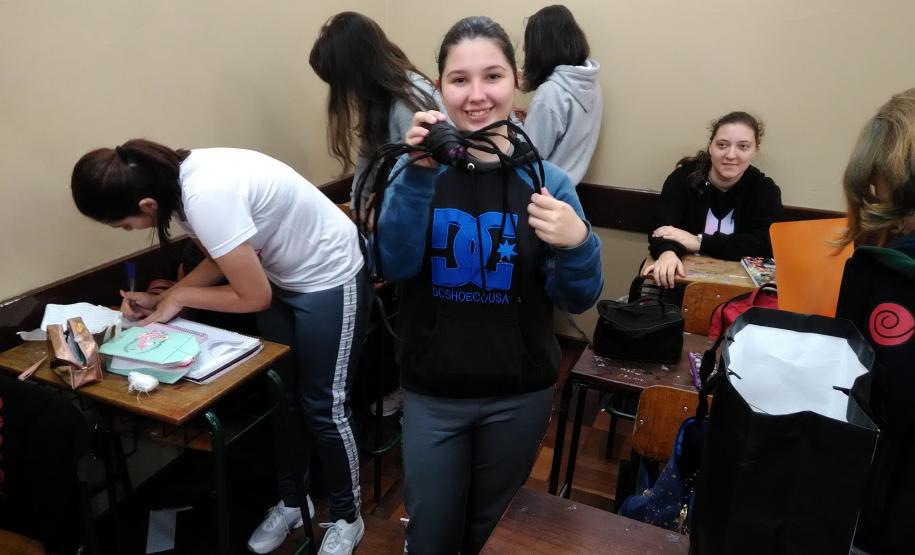 Exposição sobre violência contra a mulher