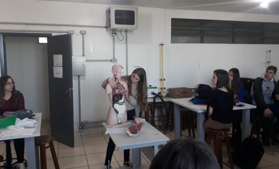 Alunos do Centro Estadual de Educação Arlindo Ribeiro participam de Atividades Lúdicas.