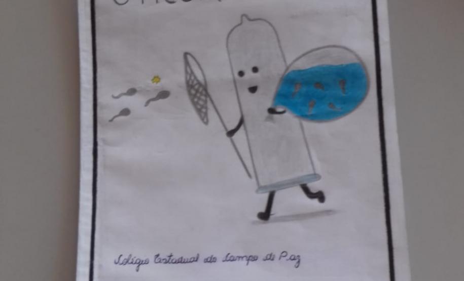 Produção de histórias em quadrinhos sobre doenças causadas por protozoários.