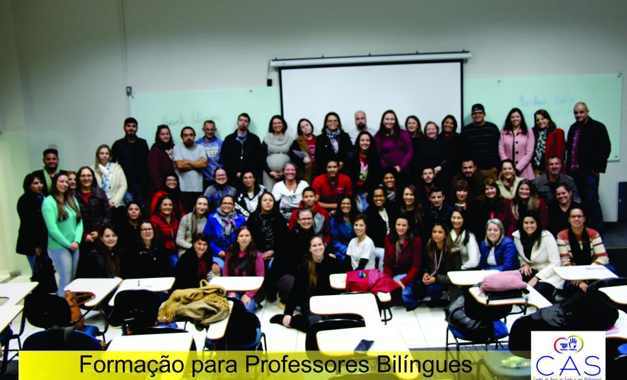 CAS Regional Oeste realizada 1ª Etapa da Formação para Professores Bilíngue