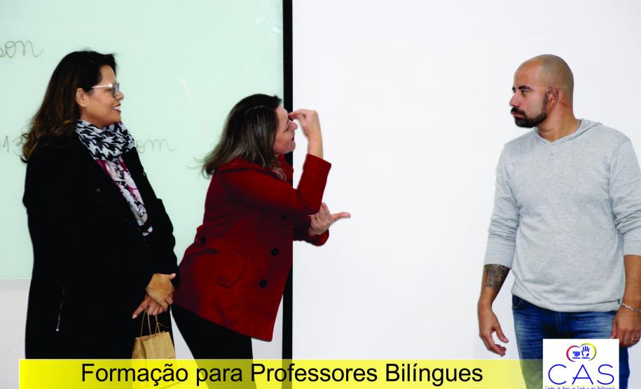 CAS Regional Oeste realizada 1ª Etapa da Formação para Professores Bilíngue