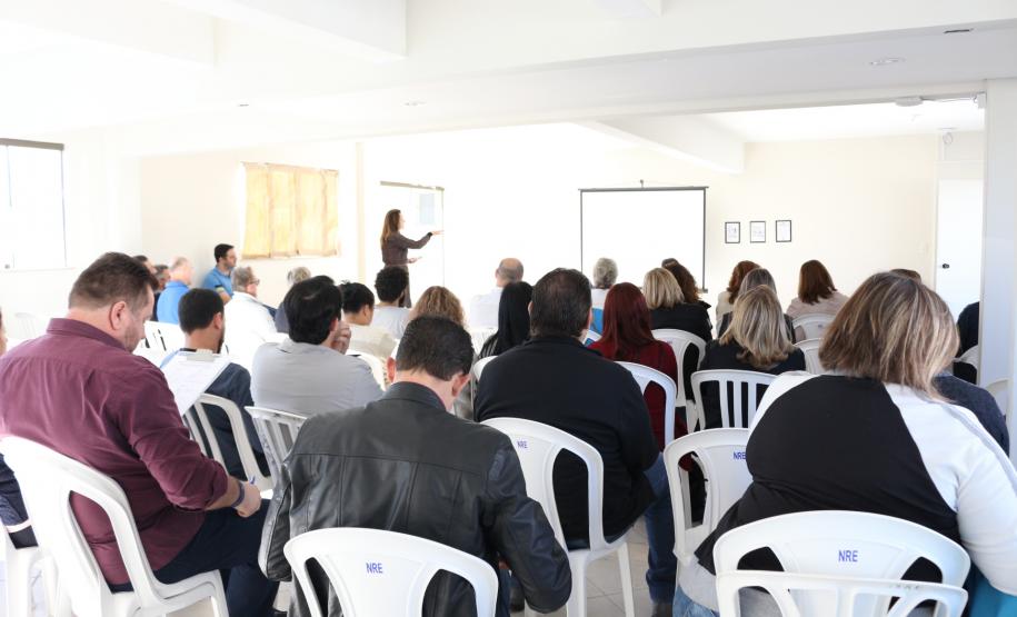 Chefia do NRE Guarapuava realiza reunião técnica com Diretores das Instituições de Ensino Estaduais