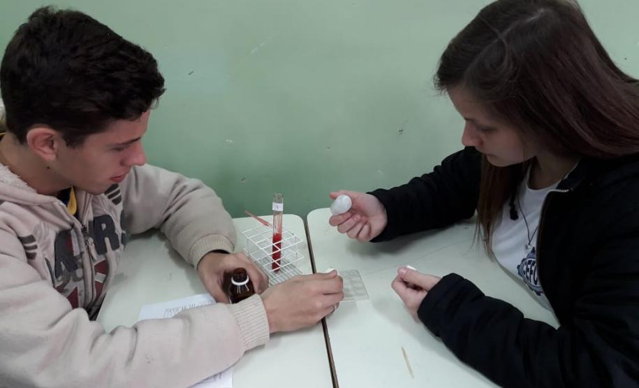 Aprendendo Sistema Sanguíneo ABO na prática: uma atividade de alunos dos Colégio Estadual Francisco Carneiro Martins