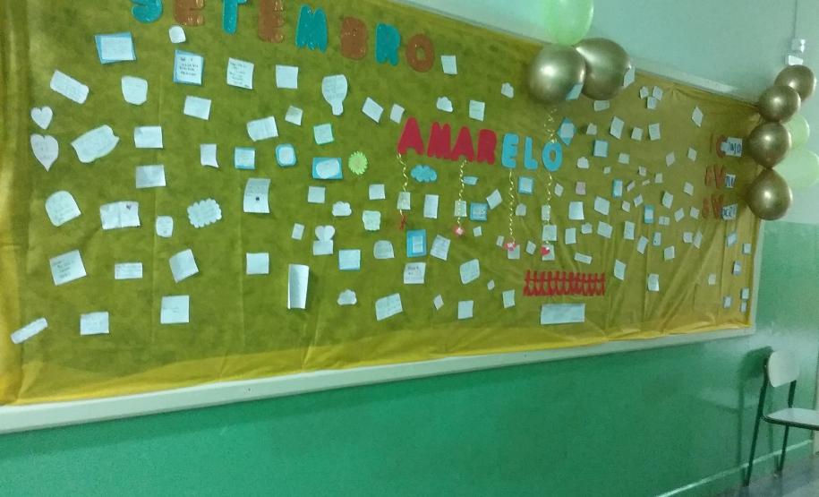 Setembro amarelo: painel reflexivo sobre o valor da vida.