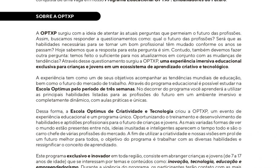 Grande oportunidade junto a essa empresa parceira do NRE Guarapuava!