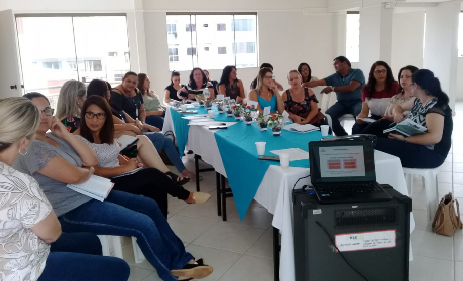 NRE Guarapuava realizada a 1ª reunião de 2020 com o Núcleo de Cooperação Pedagógica dos Municípios (NCPM).