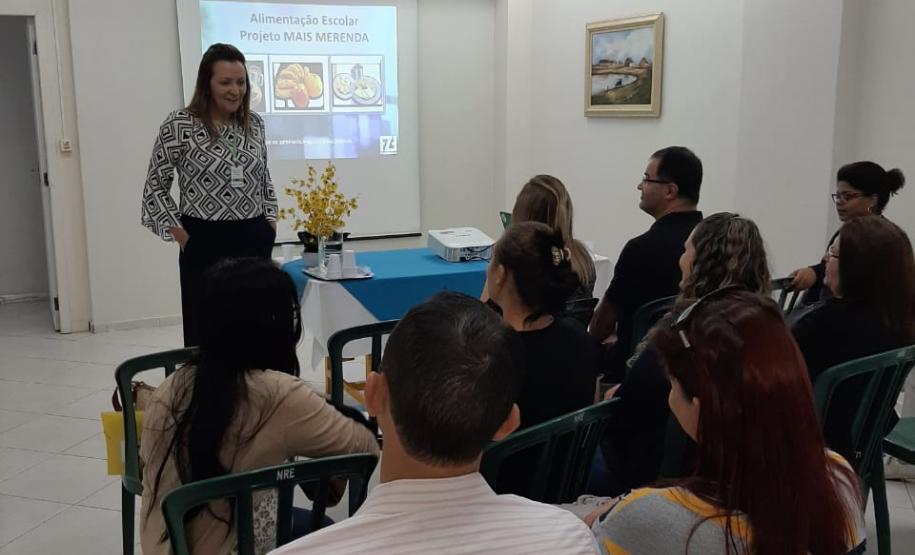 Diretores das Escolas Estaduais de Turvo participam de reunião técnica sobre o projeto piloto “Mais Merenda”
