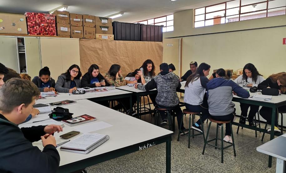 Aula prática de citologia: uma experiência dos alunos do C.E. Rui Barbosa