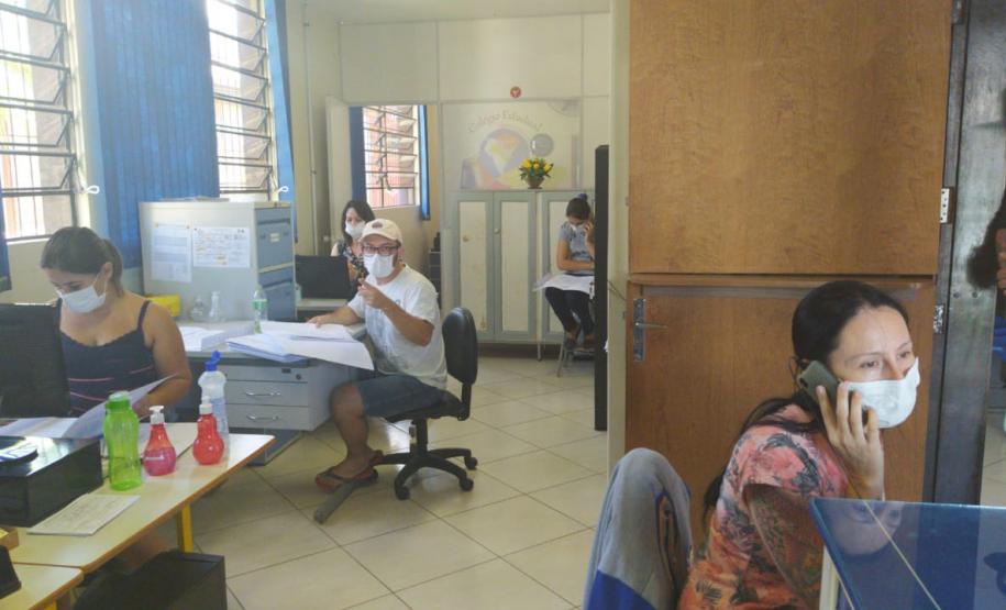 Merenda Escolar será entregue para famílias de alunos.