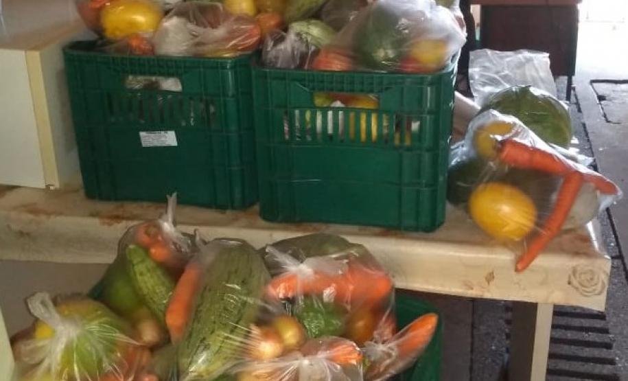 Merenda Escolar será entregue para famílias de alunos.