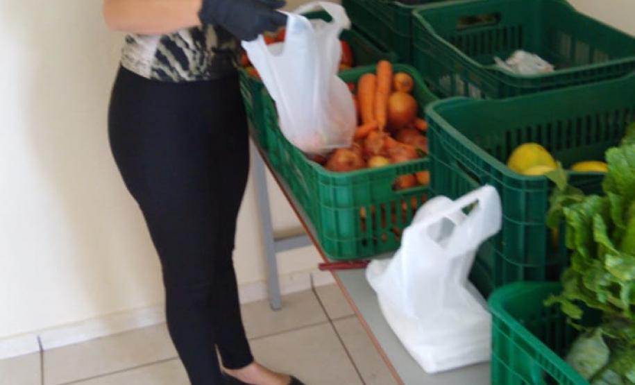 Merenda Escolar será entregue para famílias de alunos.