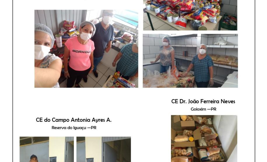 Mobilização para entrega dos kits de merenda escolar não para!