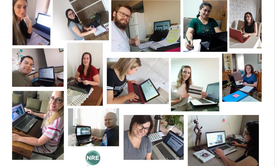 Equipe NRE Guarapuava juntos na prevenção ao Covid-19 e comprometidos por uma educação de qualidade!