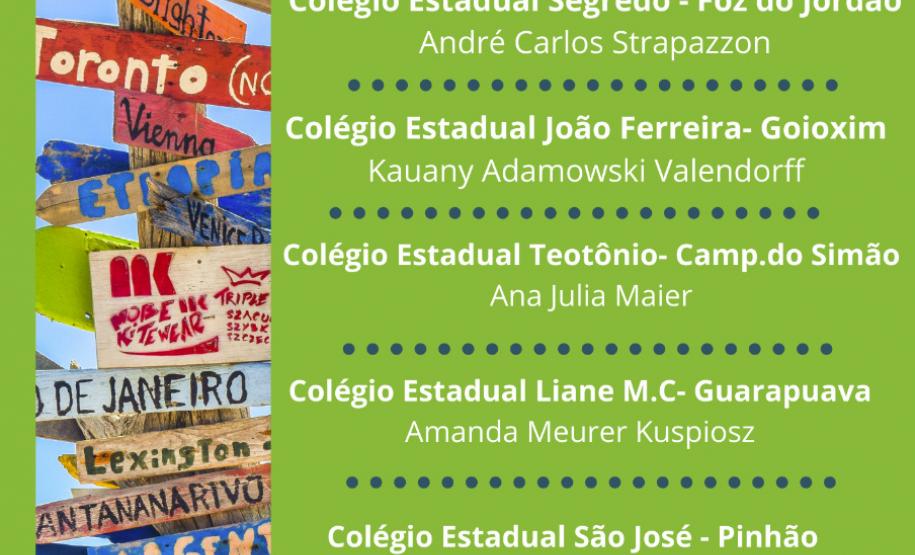 Ganhando o Mundo - NRE Guarapuava